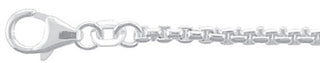 Collierkette Venezia rund 925 Sterlingsilber 42 cm