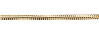 Collierkette Schlange 925/- Silber vergoldet 42cm