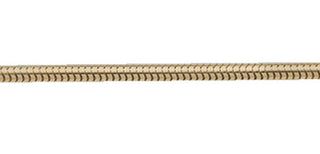 Collierkette Schlange 925 Sterlingsilber vergoldet 42 cm