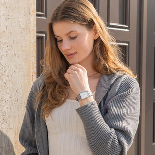 Damenuhr Dugena Sophine Lederband beige
