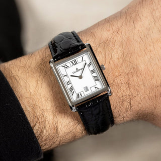 Herrenuhr Dugena Quadra Classica Lederband