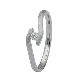 Ring 950/- PT Brill. 0,06 W/si