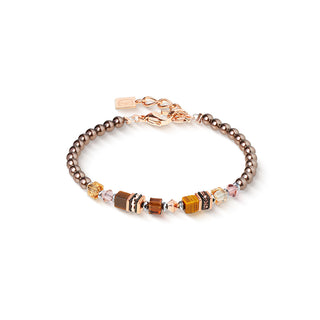 Coeur de Lion Armband Princess Earth Glow roségold-braun