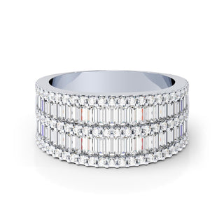 Ring 925/- rh Zirkonia W 56