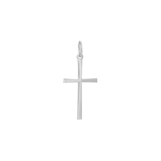 Kreuzanhänger 925/- Silber rhodiniert
