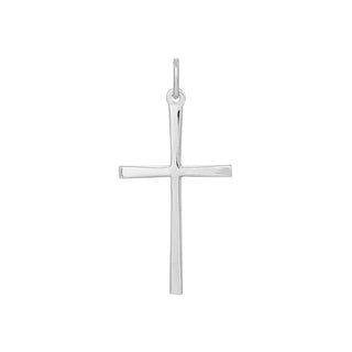 Anhänger Kreuz 925/- Silber rhodiniert
