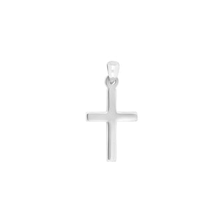 Kreuzanhänger 925/- Silber rhodiniert
