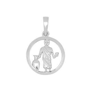 Anhänger Wassermann 925/- Silber rhodiniert