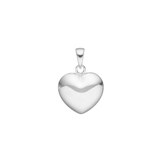 Herzanhänger 925/- Silber rhodiniert