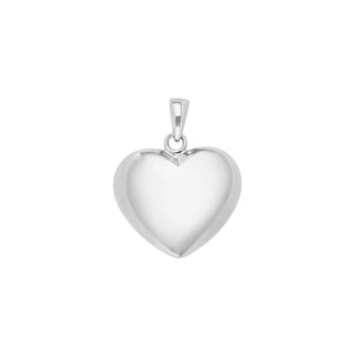 Herzanhänger 925/- Silber rhodiniert
