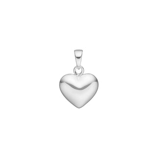 Herzanhänger 925/- Silber rhodiniert