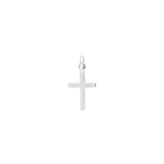 Kreuzanhänger 925/- Silber rhodiniert