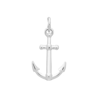 Anhänger Anker 925/- Silber rhodiniert