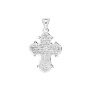 Dagmarkreuz 925/- Silber rhodiniert