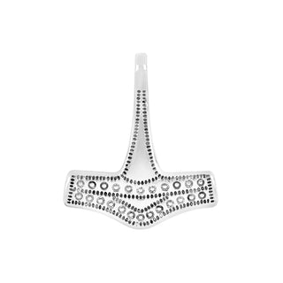 Anhänger Thors Hammer 925/- Silber rhodiniert