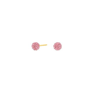Ohrstecker 925/- vg Zirkonia rosa