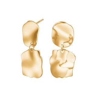 Ohrhänger Onda – Edelstahl, IP Gold