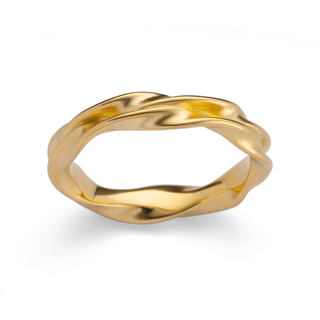 Ring 925/- Silber vergoldet Weite 54