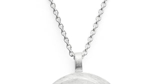 Bastian Inverun Halskette Rundanker 925/- Silber rhodiniert 45cm