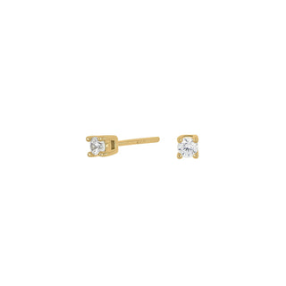 Ohrstecker 925/- vg Zirkonia 3mm Krappen 4