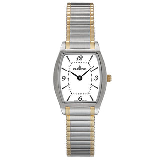 Damenuhr Dugena Flexband bicolor