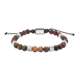 Armband SON Tigerauge mixed mit Stahl