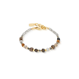 Coeur de Lion Armband Shape Mix Spikes Smoky Glow