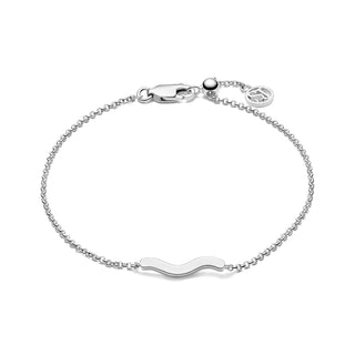 Armband Waves 925/- Silber rhodiniert