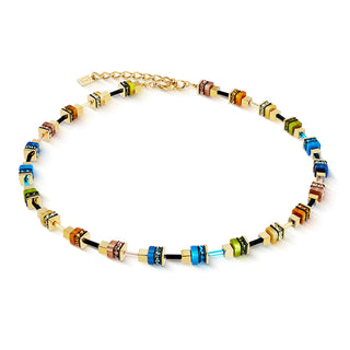 Collier Stahl vg Polaris Hämatit Strass