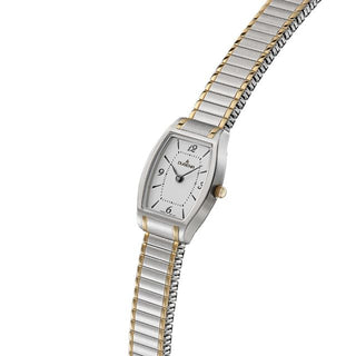 Damenuhr Dugena Flexband bicolor