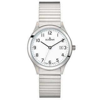 Herrenuhr Dugena Bari Flexband Edelstahl