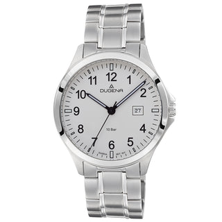 Herrenuhr Dugena Boston Metallband Mineralglas