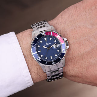 Herrenuhr Dugena Diver Metallband