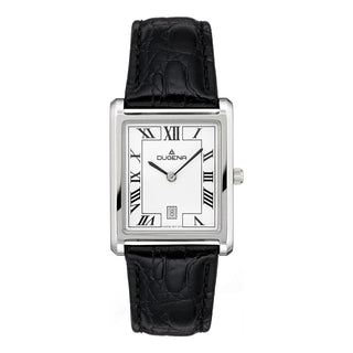 Herrenuhr Dugena Quadra Classica Lederband