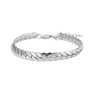 SON Flachpanzerarmband Stahl