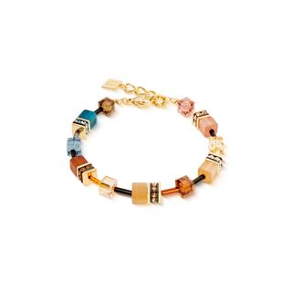 Coeur de Lion GeoCUBE® Iconic Armband Earth Mirage gold