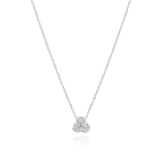 Halskette Knoten 925/- rh Zirkonia