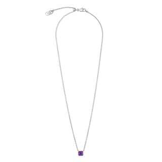Halskette Edelstahl Sugilith Februar