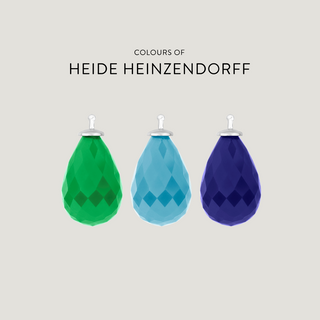 Einhänger Quarz-Glas Olive 925/- rh