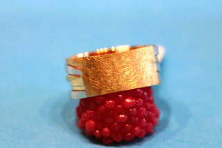 Ring 585/- GG/WG Brillant W58