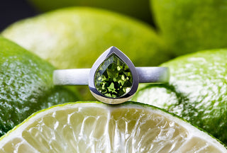 Ring 925/- Peridot 10012381