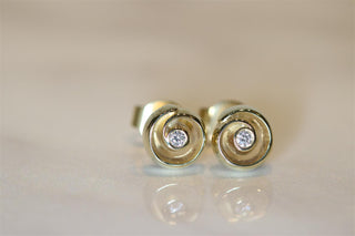Ohrstecker 585/- GG Brillant 0,04 Wsi