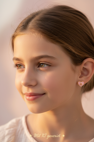 Kinderschmuck Ohrstecker Lifestyle – KI generiert