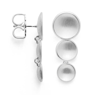 Ohrstecker Bastian Inverun 925/- Silber mattiert