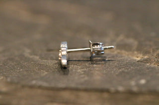 Ohrstecker 925/- rh Eidechse Zirkonia
