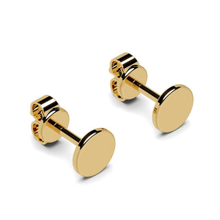 Ohrstecker Silber 925 Gelbgold vergoldet