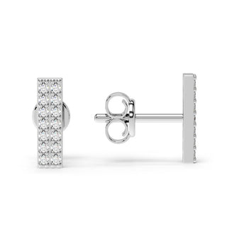 Ohrstecker Silber 925 Zirkonia Pavé 9,9 mm