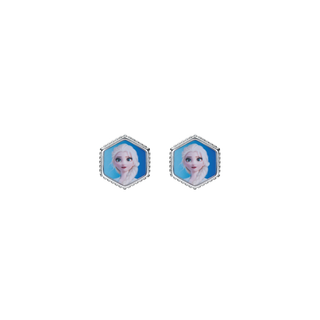 Ohrstecker Frozen II Elsa Silber 925