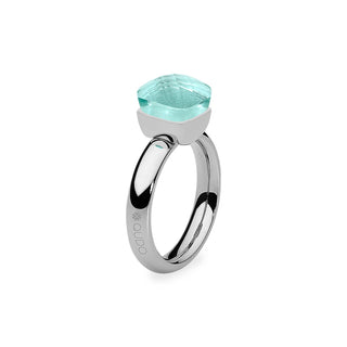 Qudo Ring Edelstahl Azur W54