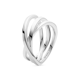 Ring Sif Jakobs Spirale 925/- rh W56